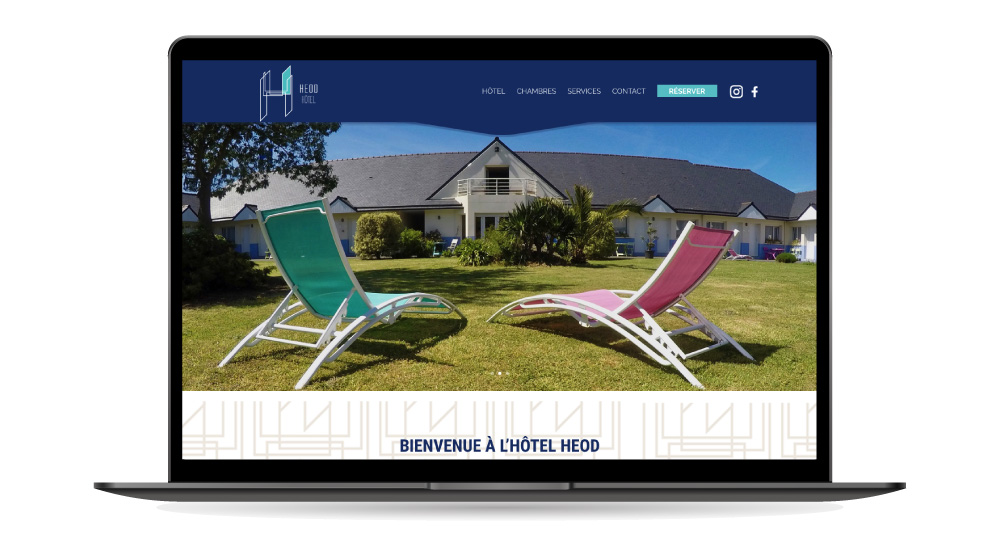 Hotel Heod – Site Internet One Page