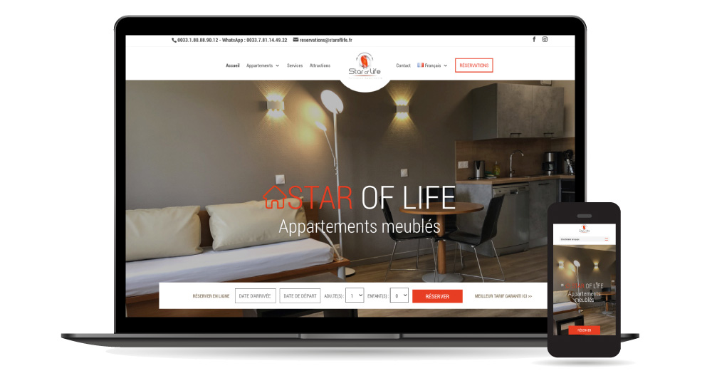 Star Of Life – Site Internet sur mesure