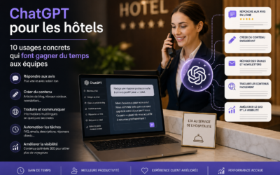 ChatGPT pour les hôtels : 10 usages concrets qui font gagner du temps aux équipes