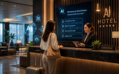 Intelligence artificielle et hôtellerie : comment l’IA transforme déjà les hôtels en 2026
