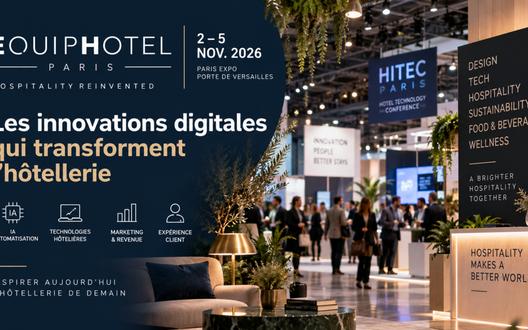 EquipHotel Paris 2026 : les innovations digitales qui vont transformer l’hôtellerie